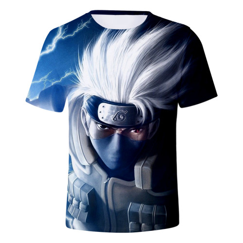 New  Aikooki 3D Naruto t shirt Men/women Fashion Streetwear Hip Hop Harajuku 3D Print Naruto Men's t shirt Clothes Top