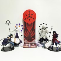 Naruto Action Figure Obito Madara PVC Model Toy Figurine Nartuo Shippuden Anime Madara Moon Plan Base Collection Toy Diorama