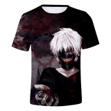 Brand Tokyo Ghoul T Shirts 3D T-shirt Anime T Shirt Men Tshirt Oversized Tee Shirt Homme Funny Clothing Japanese Mens Clothes