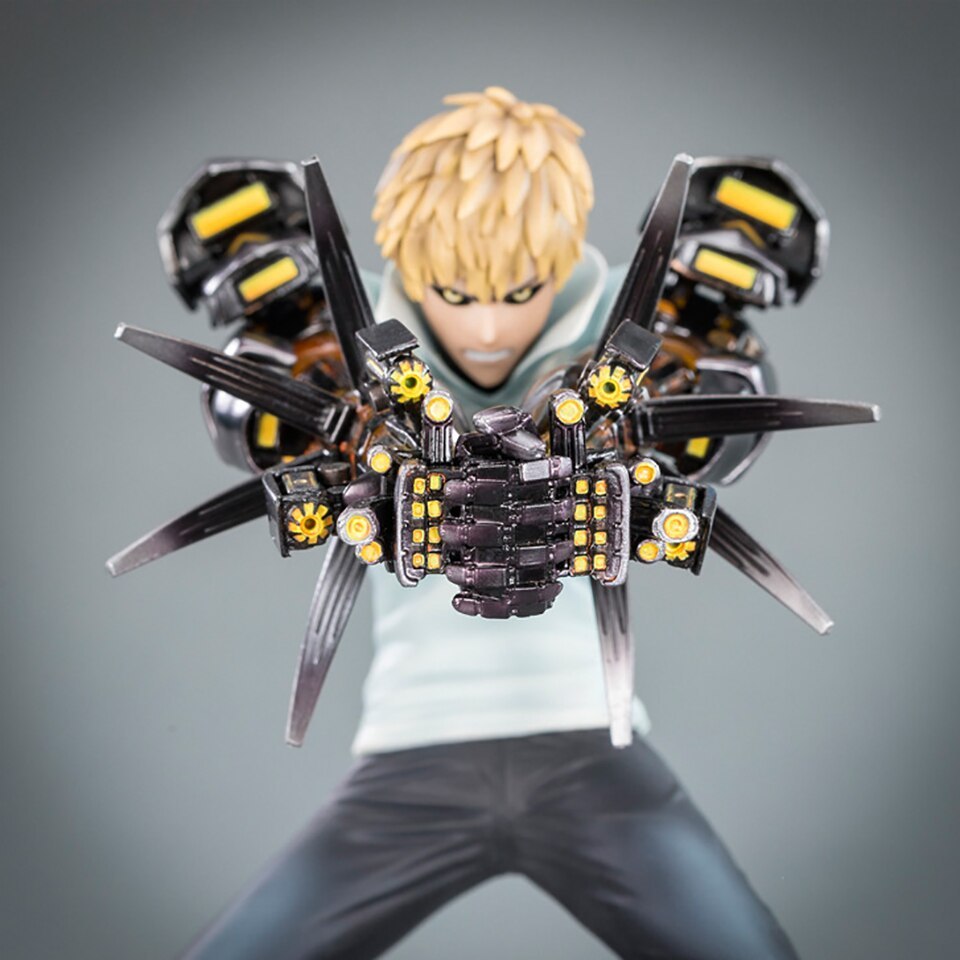 Tronzo Action Figure Anime One Punch Man Genos PVC Action Figure 