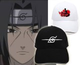 Naruto Akatsuki Uchiha Itachi Red Cloud Printed Snapback Hat Cosplay Baseball Cap