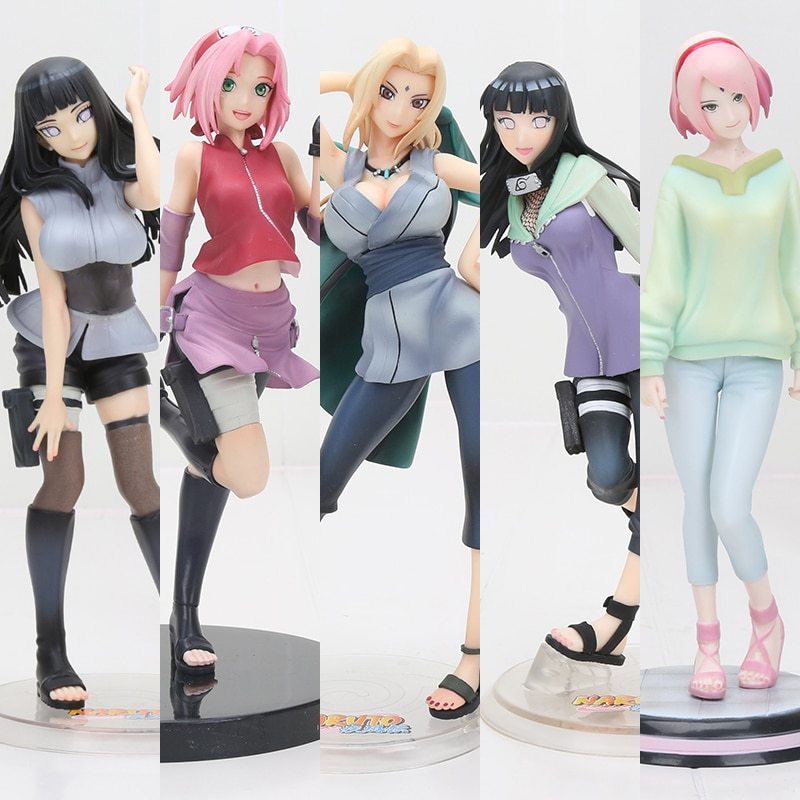 21cm Naruto Tsunade Anime Action Figure Pvc New Collection
