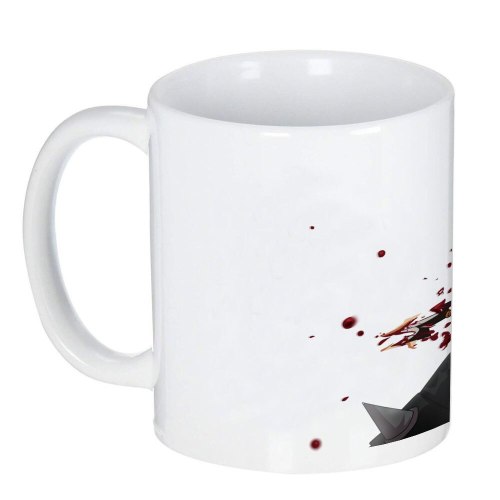 Anime ONE PIECE True Man Charlotte Katakuri Printing Milk Cup Ceramic Coffee Mug for Tea Water Juice