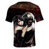 Brand Tokyo Ghoul T Shirts 3D T-shirt Anime T Shirt Men Tshirt Oversized Tee Shirt Homme Funny Clothing Japanese Mens Clothes
