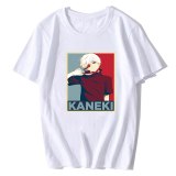 NEW Kaneki Tokyo Ghoul T Shirt Men Aesthetic Cotton Cool Japan T-shirt Harajuku Streetwear Summer Clothing Camisetas Hombre