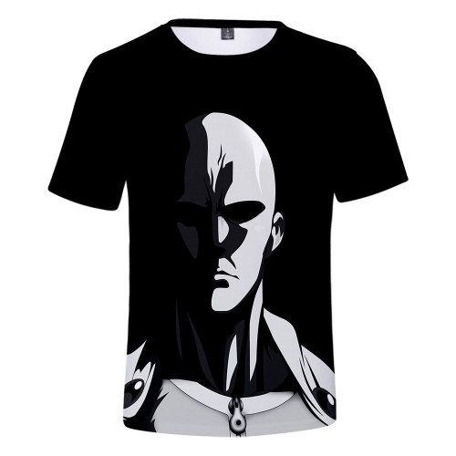 2019 3D One Punch Man Season 2 Print Summer T-shirts Women and Men Casual Hot Sale 2019 3D Short Sleeves tshirts Plus Size 4XL