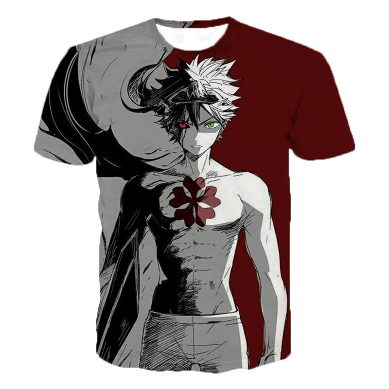 2019 Latest Harajuku Style T Shirt Men Women Anime Black Clover 3d Printed T Shirts Casual Hip Hop Tshirt Streetwear Summer Tops
