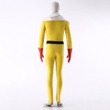 2018 High quality ONE PUNCH MAN Cosplay costumes Super hero Saitama Cosplay unisex Halloween fancy ball Jumosuits outfits party