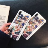 ONE PIECE Phone Case Japan Anime Cool Boy VLuffy Zoro Familys Coque For iphone Xs MAX XR X 6 6s 7 8 plus 10 Silicone Clear Capa