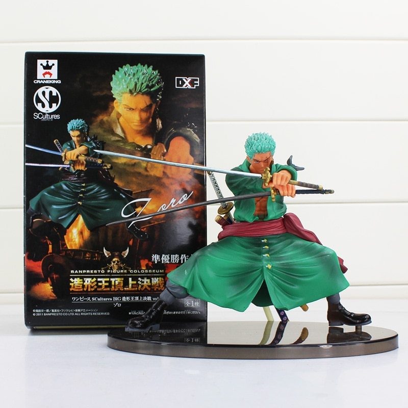 Anime One Piece Roronoa Zoro Sauron Japanese Cartoon Two Years Later One Piece Action Figures Pvc