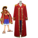 Unisex Anime Cos One Piece Cosplay Monkey D Luffy Captain Cosplay Uniform Cosplay Costume Sets