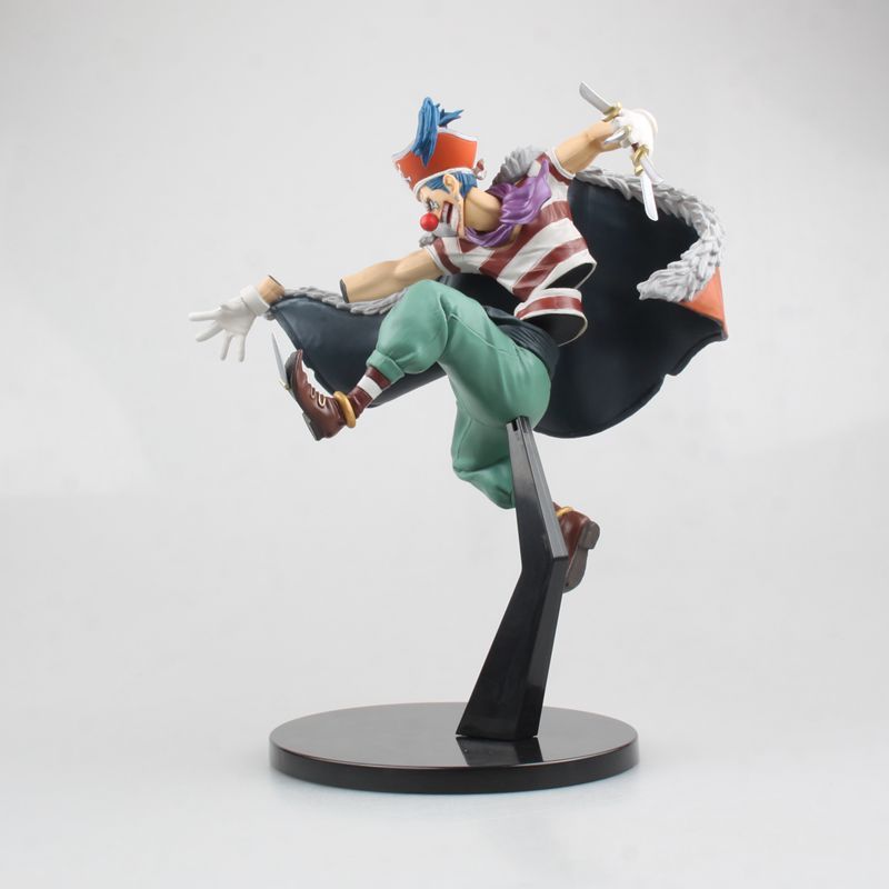 15cm One Piece Buggy Boogie Action Figure Anime Doll Pvc New