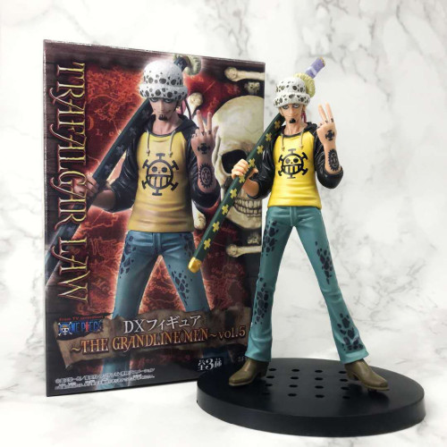 20cm One piece Trafalgar Law Action Figure Anime Doll PVC New Collection figures toys brinquedos Collection