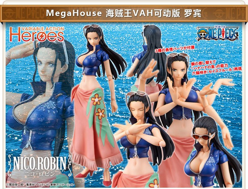 New One Piece Megahouse Nico Robin Variable Action Heroes