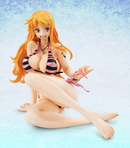 13cm One piece nami sexy Bikini Anime Action Figure PVC Collection toys for christmas gift free shipping