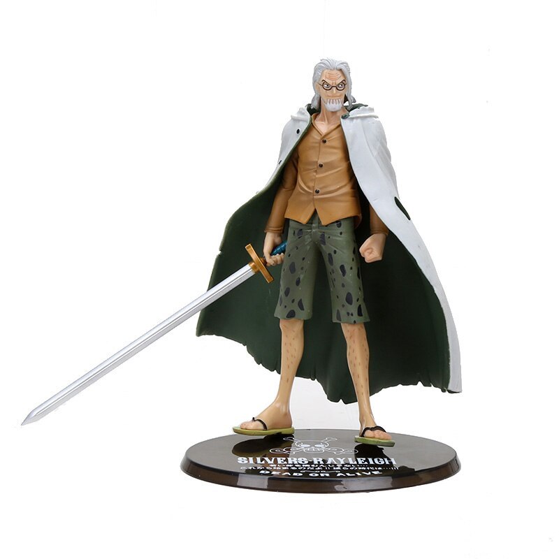 Anime One Piece Figure Silvers Rayleigh Gol D Roger Monkey D Luffy