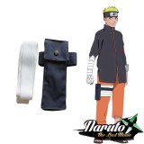 Free Shipping Naruto Shippuden Uzumaki Naruto Ninja Kunai Leg bag and Bandage Anime Accessories