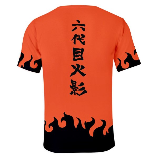 Naruto Hokage T Shirt Men Women Kid 3d Print Tshirt Anime Cosplay Clothes