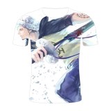 3D Print New Summer Anime Men T-Shirt One Piece/Naruto/BLEACH/Fullmetal Alchemist Character Funny Casual Tshirt Homme