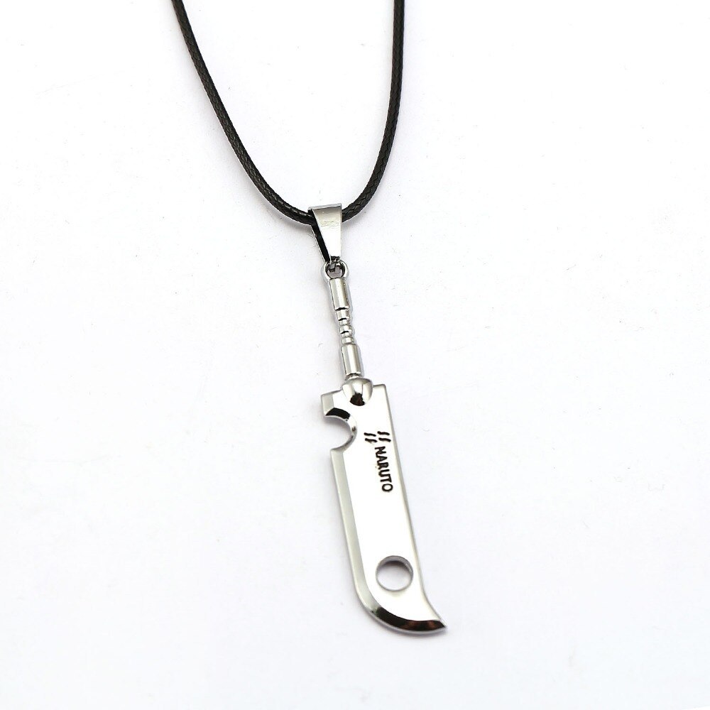 Naruto Necklace Momochi Zabuza Sword Fashion Rope Pendant Fans