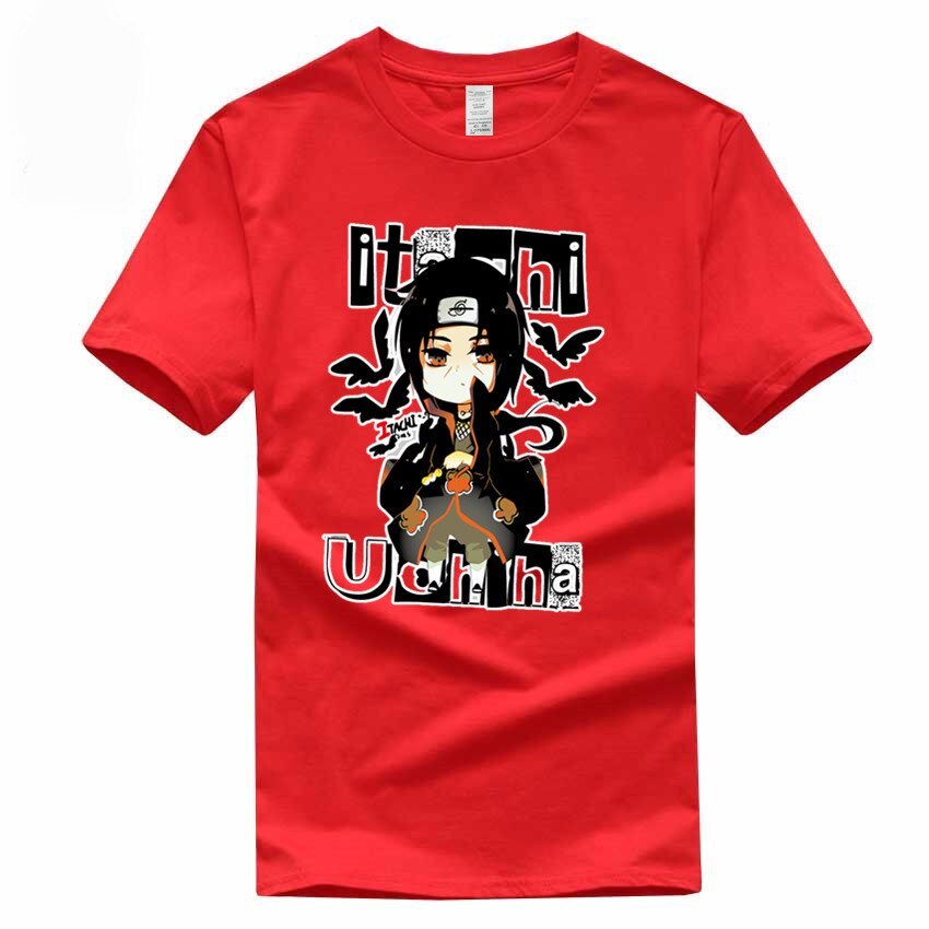 Naruto Boruto Uchiha Itachi Uzumaki Funny Euro Size 100 Cotton T Shirt Summer Casual O