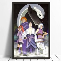 Anime Naruto Itachi Uchiha Wall Poster Silk Painting Home Decor Modern Wall Decorative Poster