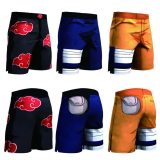 New Anime Dragon Ball Z Naruto Men's Summer Casual Shorts Super Saiyan Son Goku Vegeta Cell Piccolo 3D Print Beach Shorts