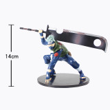 14cm Naruto Shippuuden Hatake Kakashi Shinobi World War with Sword Ver. PVC Action Figure Collectible Model Toy Figurine