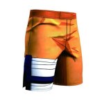 New Anime Dragon Ball Z Naruto Men's Summer Casual Shorts Super Saiyan Son Goku Vegeta Cell Piccolo 3D Print Beach Shorts