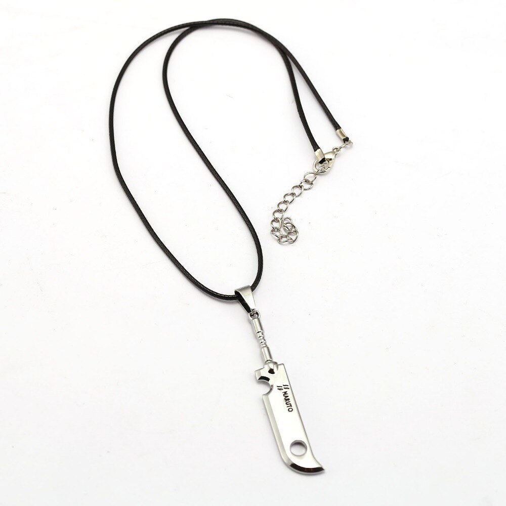 Naruto Necklace Momochi Zabuza Sword Fashion Rope Pendant Fans