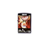 Unique One Piece Kerosene Lighters Oil Metal Cigarette lighter Classic Anime Lacquer Gasoline Lighter Men Gadgets Cigarette case