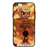 Attack On Titan Anime Wing Black phone case For iphone 7Plus 10 8 7 6S 6 Plus X SE 5 5S cover shell