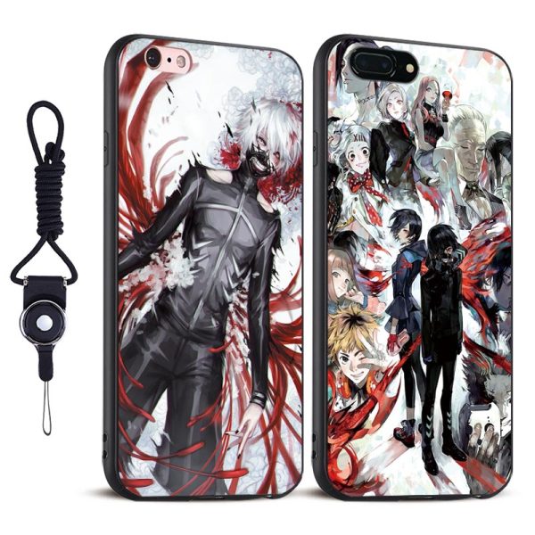 Tokyo Ghoul Japanese anime Manga Coque Phone Cases Shell Cover For Apple iPhone 5 5s Se 6 6s 7 8 Plus X XR XS MAX