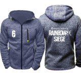 Rainbow six siege Sweatshirt Hoodies Men Hoody Spring Autumn Fleece Wram Zipper Jacket Hoodie Hip Hop Harajuku Male Clothing