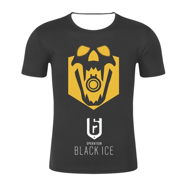 2019 Rainbow Six 3D Siege T-Shirt  Gaming Tee Mens Top Video Games Clothing R6 F Printed Men T Shirt Clothes Top Tee Plus Size