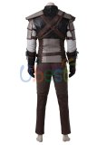 The Witcher 3 Wild Hunt Geralt of Rivia Cosplay Costume Halloween Hunter Outfit