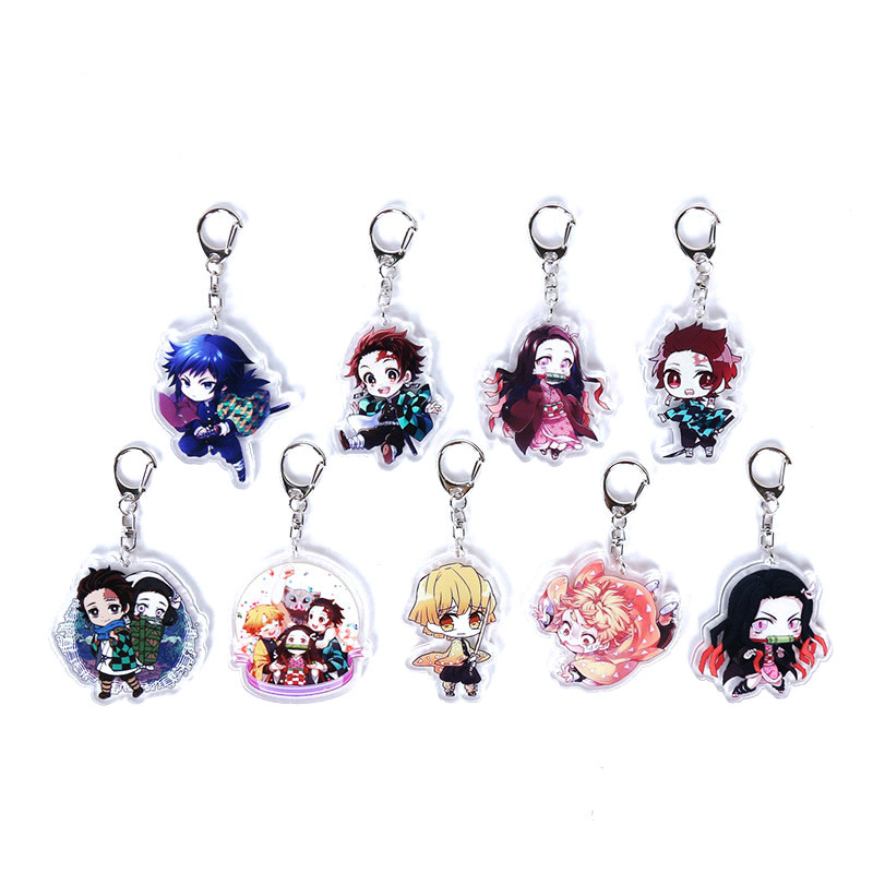demon slayer keychain figure