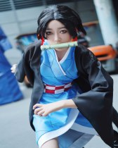 Anime! Demon Slayer: Kimetsu no Yaiba Kamado Nezuko Sexual Turn Kimono Uniform Cosplay Costume Custom Made NEW Free Shipping