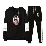 Demon Slayer: Kimetsu no Yaiba Cosplay Costume Hoodie Sweatshirt Pants Two-piece Set Hoodies Outfit Pants Sport Suit Men Clothes