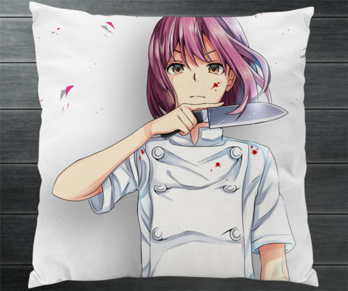 Food Wars!: Shokugeki no Soma Hisako Arato Two Side Pillowcase Cartoon Manga Anime Pillow Cushion Case Cover Cosplay Gift New P1