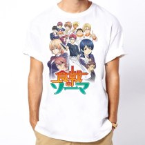 Fashion Printing Cotton Men's T-shirt Food Wars Shokugeki No Soma Anime T Shirt Mens Funny T Shirts