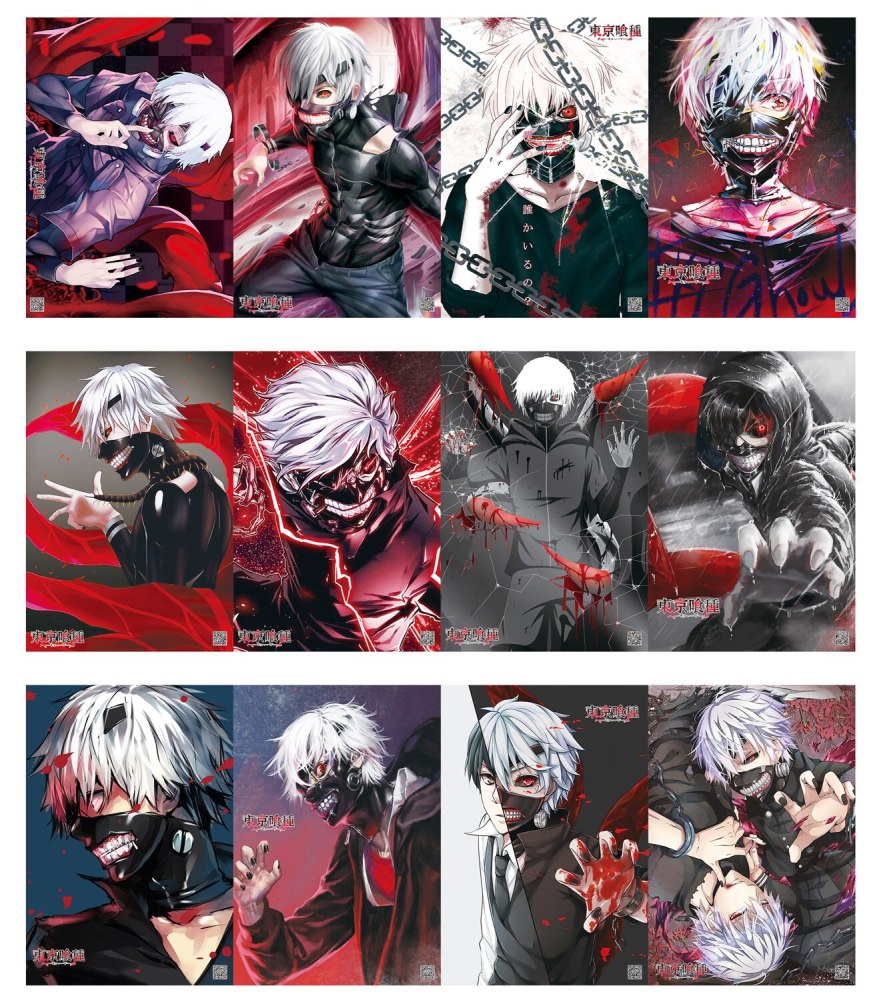 12 Pc Anime My Hero Academia Fairy Tail Tokyo Ghoul Attack On Titan Cells At Work