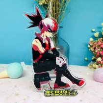 1 Pc Hot sale Anime My Hero Academy Action Figure Model My Hero Academia Acrylic Plate Holder Stand Figure Toy