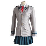 School Uniform My Hero Academy OCHACO URARAKA Midoriya Izuku Cosplay Costume