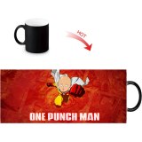 ONE PUNCH-MAN Print Color Change/Changing Ceramic Morph Mug Heat Sensitive Porcelain Morphing Mugs Coffee Tea Milk Cups