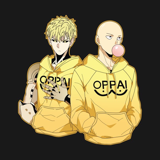one punch man genos hoodie
