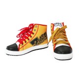 ONE PUNCH-MAN Saitama Cosplay Yellow Shoes Daily High Top Canvas Shoes Halloween Cosplay Costumes Anime Cosplay Shoes