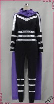New Product Anime ONE PUNCH-MAN Speed Sonic Cosplay Costumes Party Fashion Uniform Suit Black Purple Combat Clothing Custom-Make