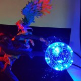 One Piece Marco Ace Action Figure Led Table Lamp Model Toy One Piece Anime Marco Ace Team Cooperation DIY Set Toys For Boys