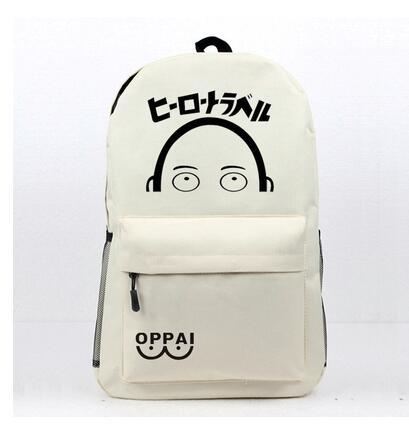 Anime ONE PUNCH-MAN Cosplay Canvas Student Backpack Cartoon Men and Women Travel Computer BackpacK